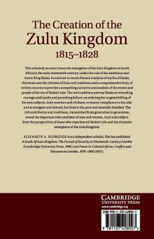The Creation of the Zulu Kingdom 1815-1828