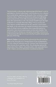 Martin Luther King Jr. and the Morality of Legal Practice