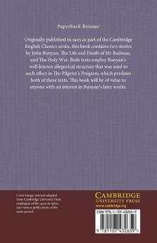 'Life and Death of MR Badman' and 'The Holy War'