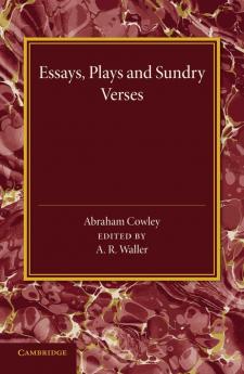 Essays Plays and Sundry Verses