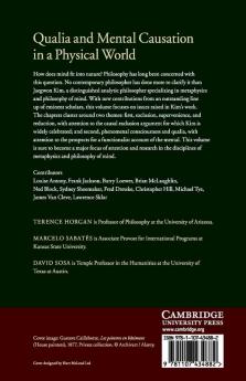 Qualia and Mental Causation in a Physical World