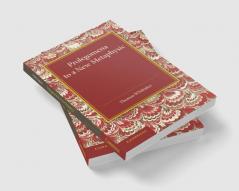 Prolegomena to a New Metaphysic