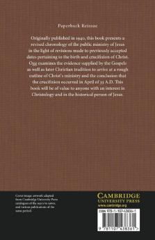 The Chronology of the Public Ministry of Jesus