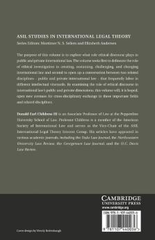 The Role of Ethics in International Law