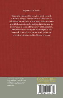 The Epistle of St James and Judaic Christianity