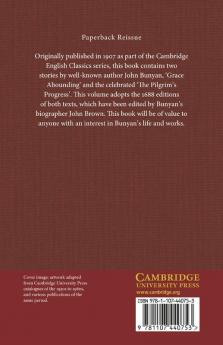 Grace Abounding and The Pilgrim's Progress