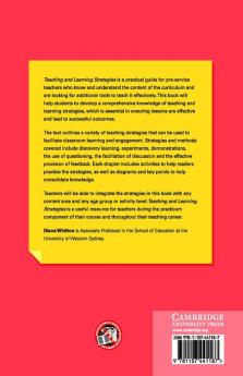 Teaching and Learning Strategies