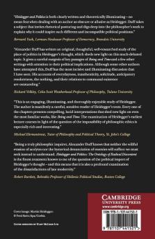 Heidegger and Politics