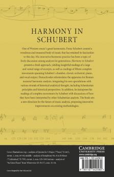 Harmony in Schubert
