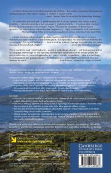 Climate System Dynamics and Modelling