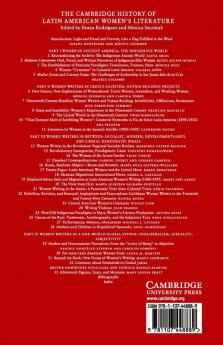 The Cambridge History of Latin American Women's Literature