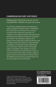 Indigenous Peoples of the British Dominions and the First World War