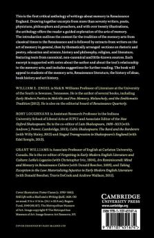 The Memory Arts in Renaissance England