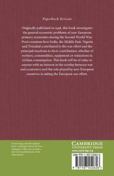War Economics of Primary Producing Countries