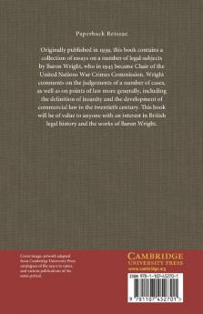 Legal Essays and Addresses