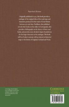 The Road-Books and Itineraries of Great Britain 1570 to 1850