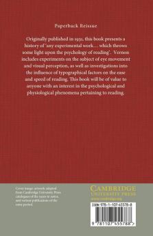 The Experimental Study of Reading