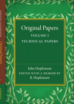Original Papers of John Hopkinson