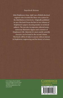 Original Papers of John Hopkinson