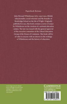 A National System of Education