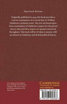 The Rise of Gladstone to the Leadership of the Liberal             Party