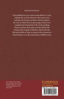 The Gospels as Historical Documents Part 2 the Synoptic Gospels