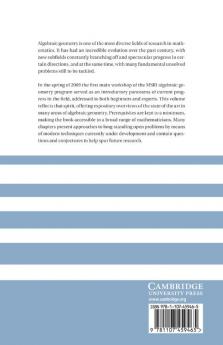 Current Developments in Algebraic Geometry