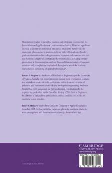 Elements of Continuum Mechanics and Thermodynamics