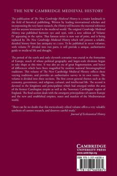 The New Cambridge Medieval History