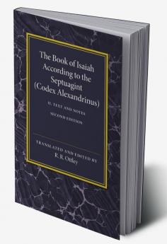 The Book of Isaiah According to the Septuagint