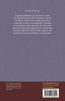 The Knights of Aristophanes