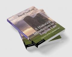 A Historical Introduction to English Law