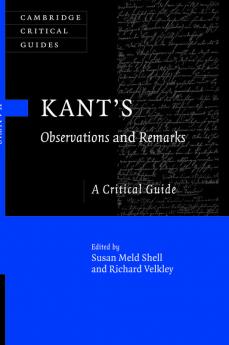 Kant's Observations and Remarks