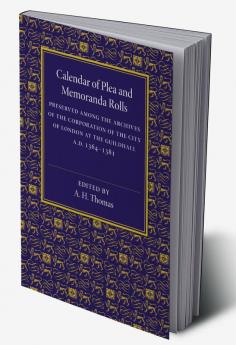 Calendar of Plea and Memoranda Rolls