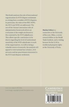International Organizations in Wto Dispute Settlement