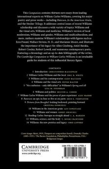 The Cambridge Companion to William Carlos Williams