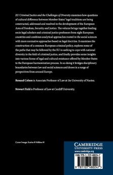 EU Criminal Justice and the Challenges of Diversity