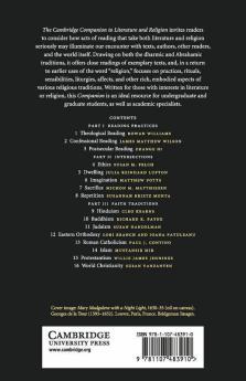 The Cambridge Companion to Literature and Religion