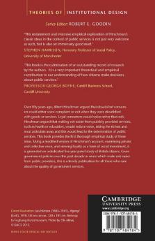Exits Voices and Social Investment