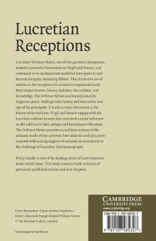 Lucretian Receptions