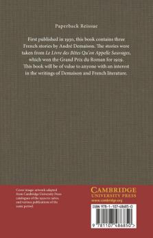 Le Livre des Betes Qu'on Appelle Sauvages