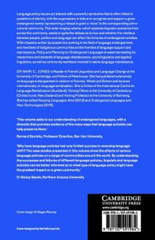 Policy and Planning for Endangered Languages
