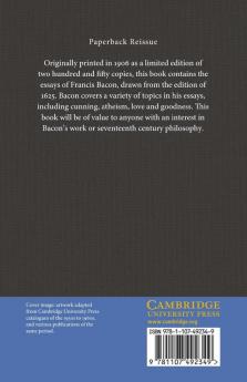 Bacon's Essays