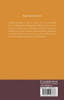 Modular Invariants