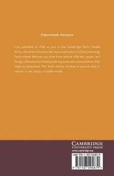 Food Poisoning and Food Infections
