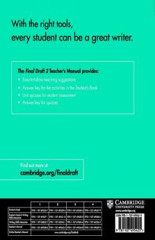 Final Draft Level 2 Teacher's Manual