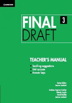 Final Draft Level 3 Teacher's Manual