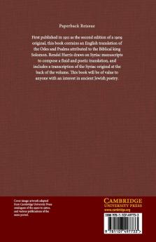 The Odes and Psalms of Solomon