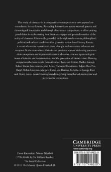Poetics of Character
