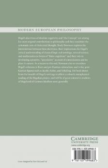 Hegel and the Metaphysics of Absolute             Negativity